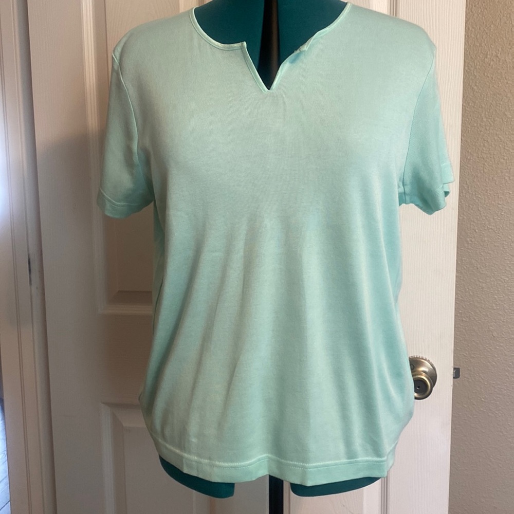 C B collections, petite, short sleeve tanktop. PL